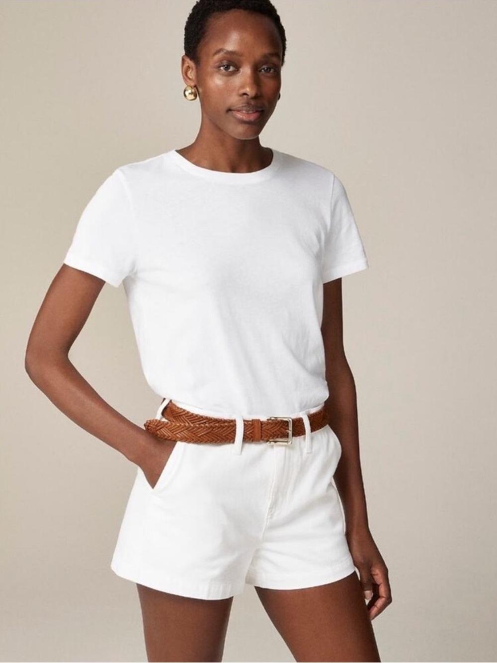 J. Crew Essential Cotton Tee